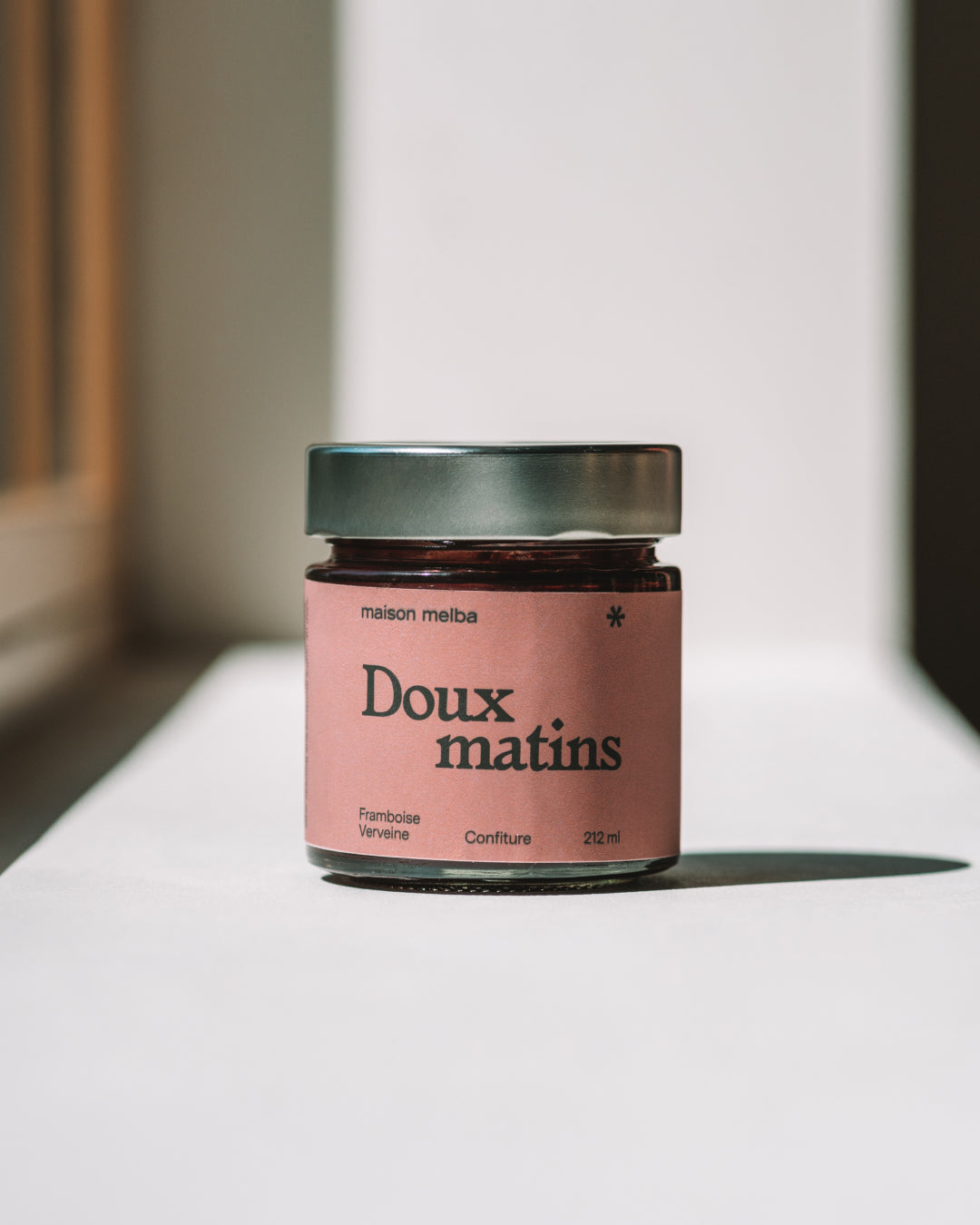 Confiture Doux matins — Framboises, Verveine (12)