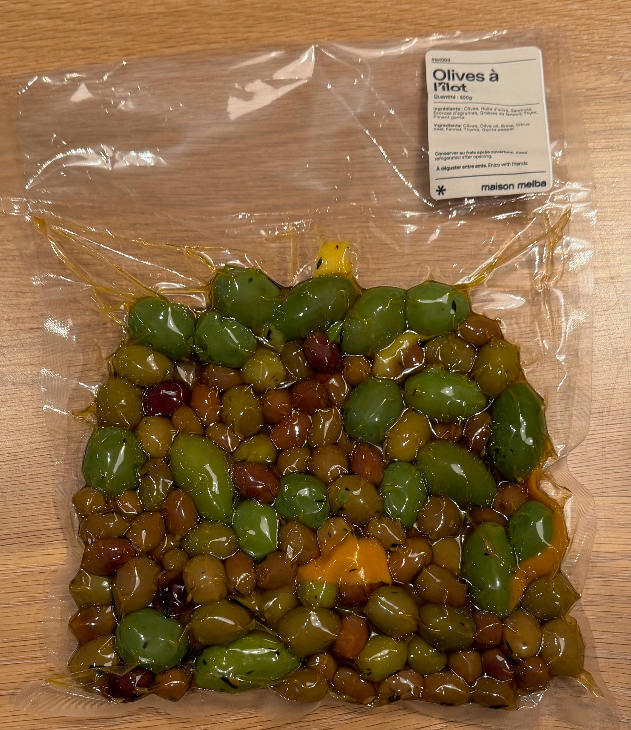 Olives à l'îlot (Vrac 5 x 500g)
