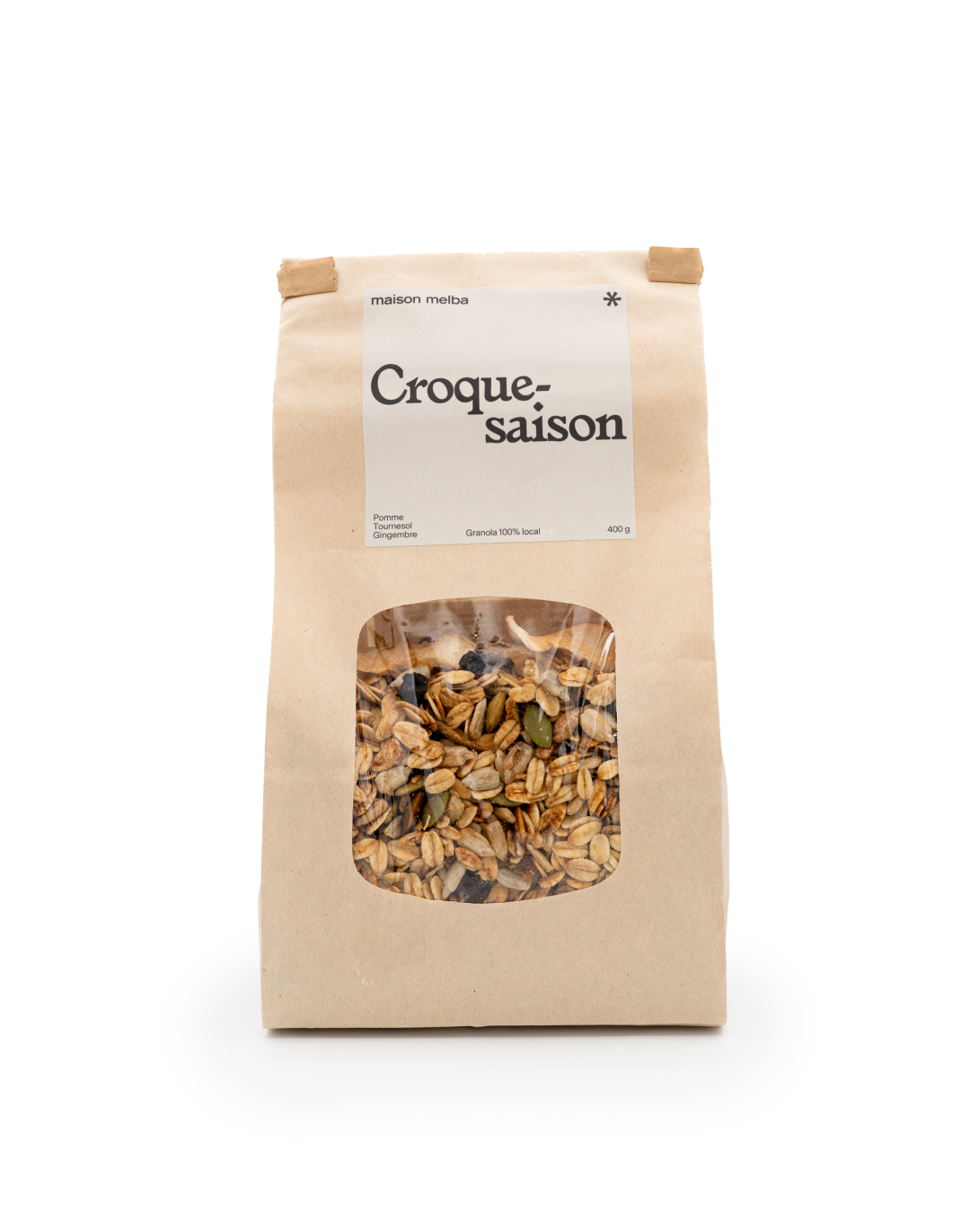 Croque Saison - Granola Pommes - Gingembre