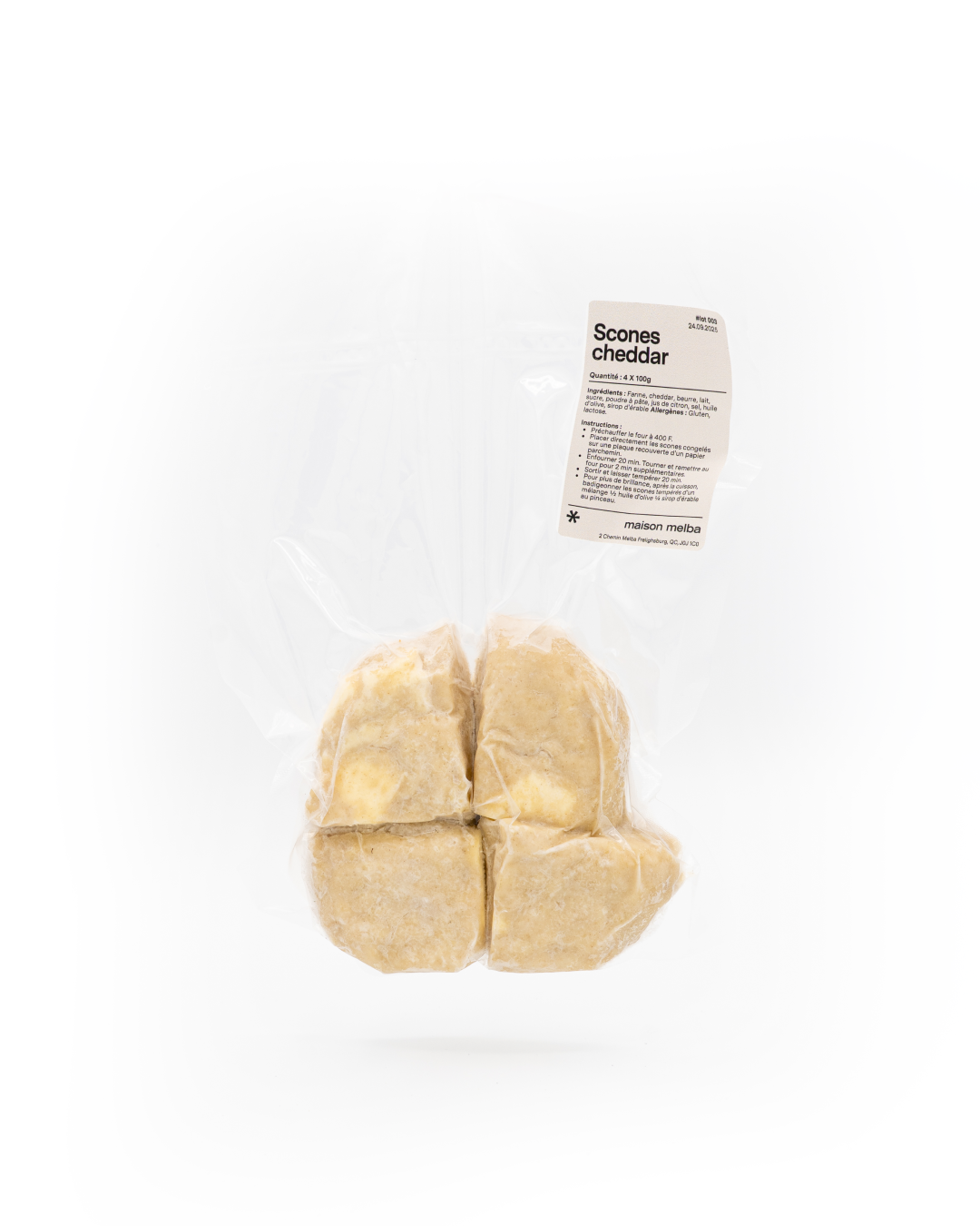 Scone cheddar (32 unités)